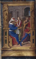 Pilate Washes His Hands from Lettres bâtardes