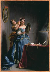 A Lady at her Toilet