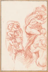 Figures from Sistine Chapel ceiling