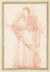 Standing Figure with Shawl