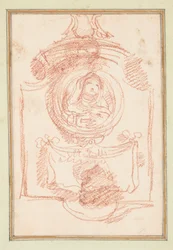 Tomb Decoration with Portrait