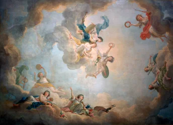 Ceiling of Marie Antoinette