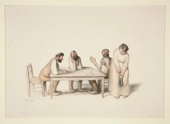 Three Bearded Men