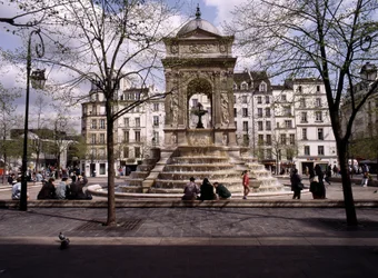 Fountain of the Innocents in Paris