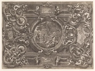 Project for a ceiling. With alternative suggestions.