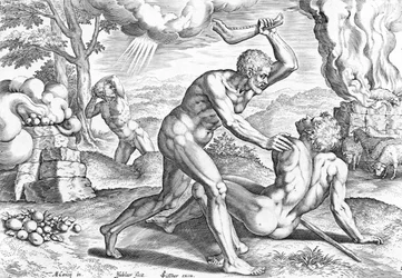 Cain killing Abel