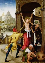 The Martyrdom of St. Barbara, 1528