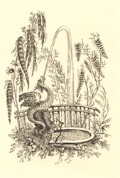 Chinese Fountain with Dragon