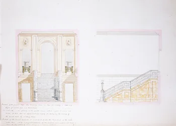 Design for the Painted Hall, Chatsworth