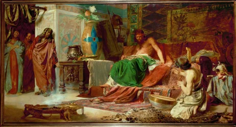 J. Epstein, David Playing the Harp Before Saul