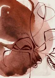 Abstract Botanical Lines