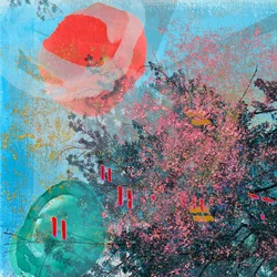 Vibrant Spring Blossom Abstract