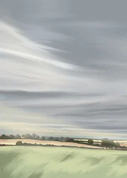 Calm Countryside Sky