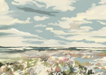 Painterly Sky Horizon