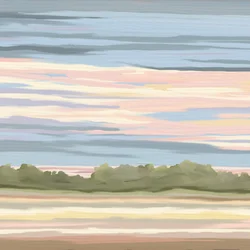 Pastel Horizon Glow
