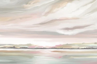 Serene Pastel Landscape