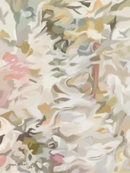 Soft Blush Floral Abstract