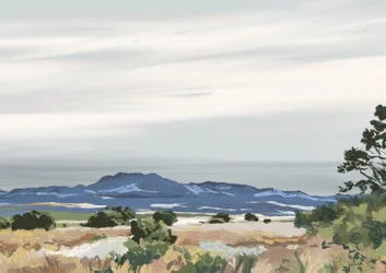 Vast Desert Mountains
