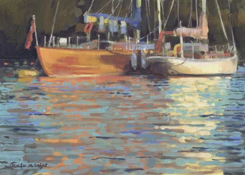 Afternoon Yacht Reflections