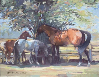 Horses - Summer Flies, 1990