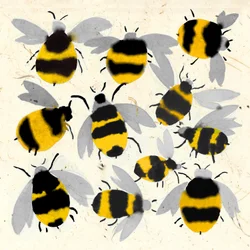 Inky Bees