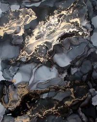 Abstract Gold Flow