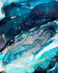 Deep Blue Gold Currents