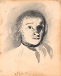 Self-Portrait by Artificial Light