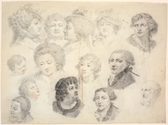 Sketchbook with Heads