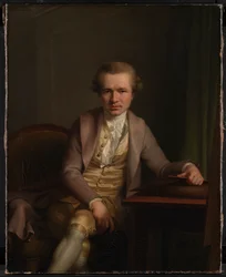 The Engraver Johann Friderich Clemens at his Work Table