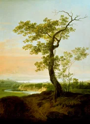 View of Lake Geneva near Veyrier