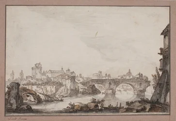 Capriccio with Ponte Rotto, Rome
