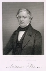 Millard Fillmore, engraved by Thomas B. Welch after a daguerreotype