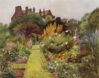 Physic Garden, Chelsea, View of Garden
