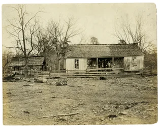 An Arkansas home 40 miles from a railroad