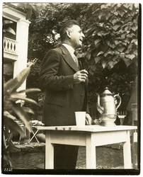 John W. Mitchell famous auctioneer, Country Auction in Greenwich, Conn or Weston, Conn