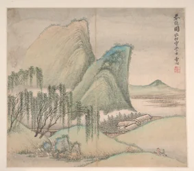 Landscapes in the Styles of Various Artists