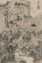 Landscape in the Style of Various Old Masters: In the Style of Ma Wan