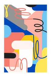 Vibrant Abstract Composition