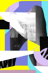 Vibrant Geometric Collage