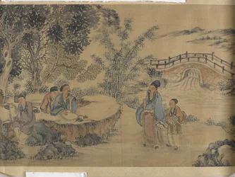 Gathering At The Lanting Orchid Pavilion