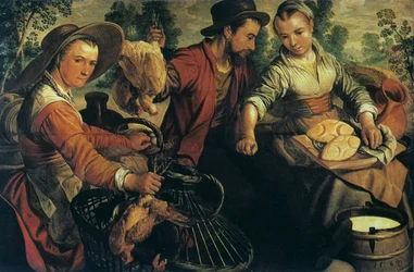At the Market, c1554-1574
