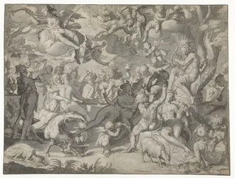 Wedding of Peleus and Thetis