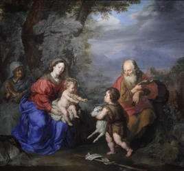 Holy Family in a Landscape