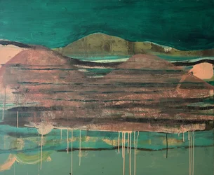 Abstract Layered Hills
