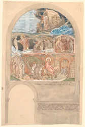 Unused Early Draft for the North Arm of Viborg Cathedral