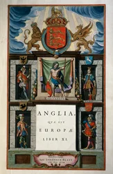 East Anglia quae Europae (England), Book XI, title page Volume V, Atlas Maior