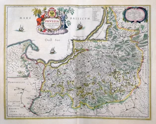 Map of East Prussia
