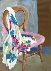 Chair and Patterned Fabric, 2000