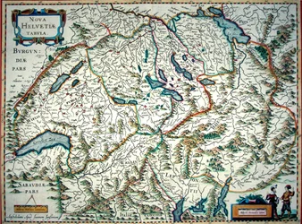 New Map of Switzerland